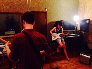 Guitar work is bloodless and streaky. Stained and bleached...