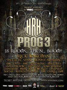 King of the keyboards  Rick Wakeman will be playing next years HRH Prog 3