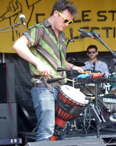 Cable Street Collective - Juicy guitars vie for attention with some clattering Calypso drums and a tap-root of dark, sexy, low-slung bass...