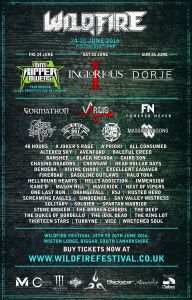 Scotland's Rock and Metal Festival. 24-26 June 2016