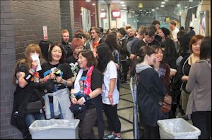 The London crowd had started queueing outside long before the 9 o’clock kick-off. So we knew we were in for something huge & special...