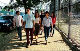 ALL BOY / ALL GIRL : a feathery trek along a jagged stone outcrop of rhythms...