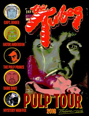 The bands histrionic, quasi-pornographic and satirical theatrics take on the media, consumerism, and politics. The songs and stories are led by singer Fee Waybill’s half-crazed on-stage characters, including the larger-than-life counterfeit British glam rock star Quay Lewd...