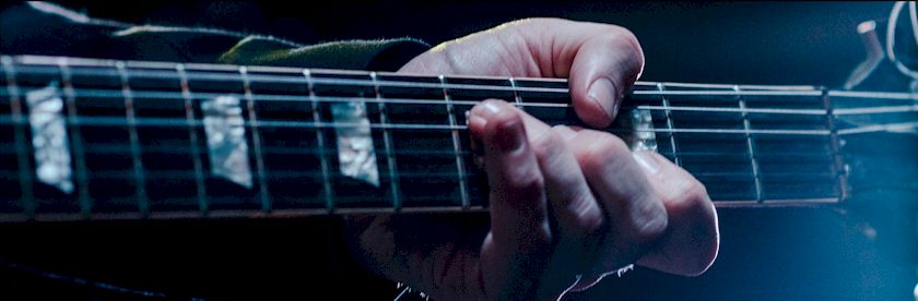 photo of guitar neck