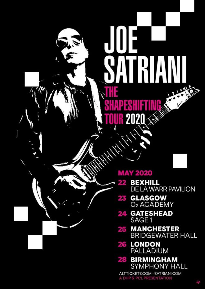 Satriani Shapeshifting Tour 2020