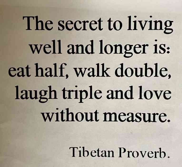 Tibetan Proverb