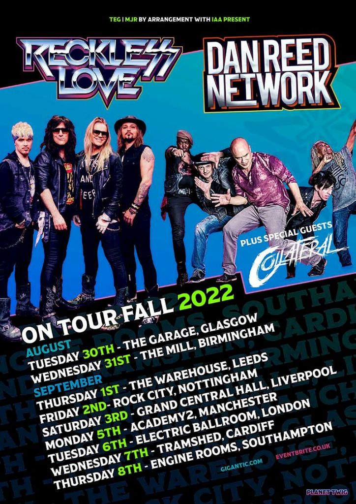 Dan Reed reckless love collateral