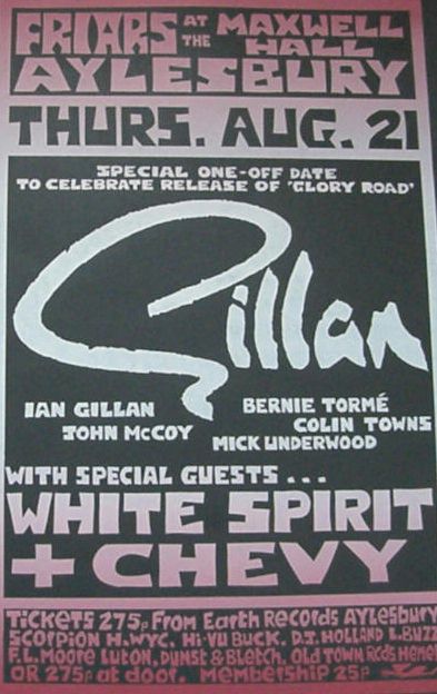 Friars White Spirit poster. Photo credit:  aylesburyfriars