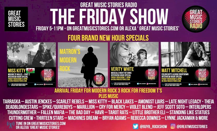 Great Music Stories Radio: The Friday Show