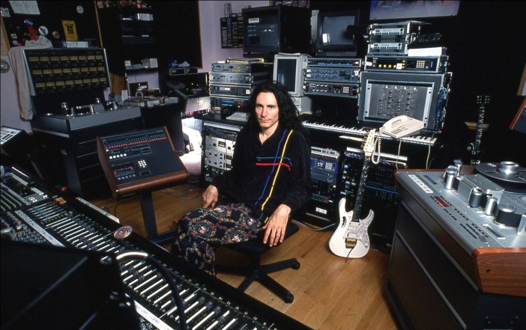 Vai in the recording studio