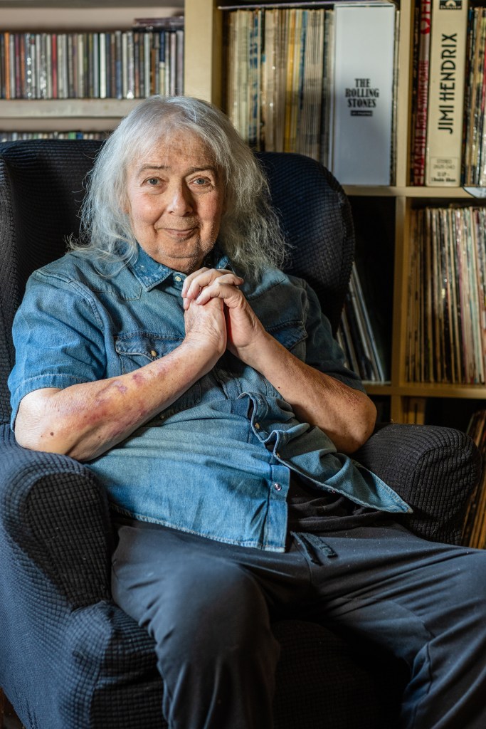 Bernie Marsden at home 2023. Photo Credit Chris Griffiths © 