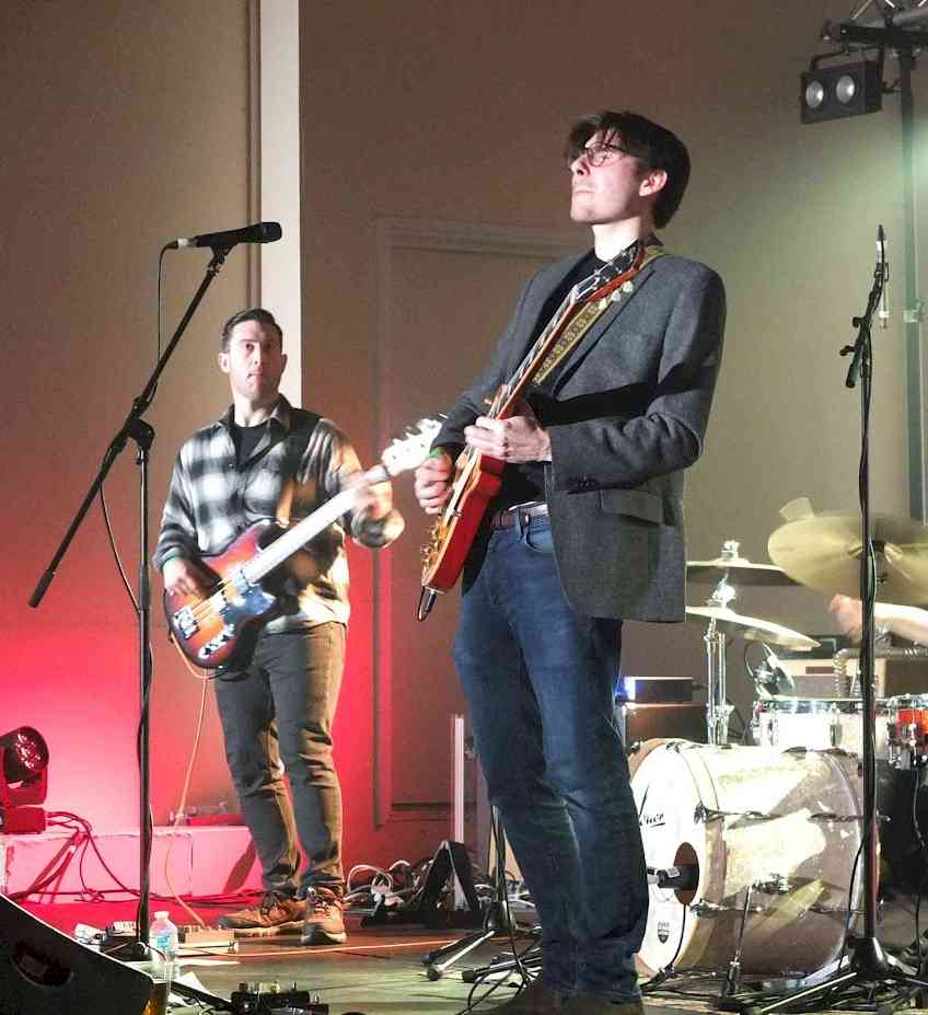Connor Selby at the UK Blues Rhythm and Rock festival Blackpool 4th February 2024. Image: © Neil Mach 