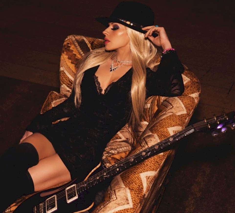 Orianthi Photo still credi Alex Brown at alexy.film