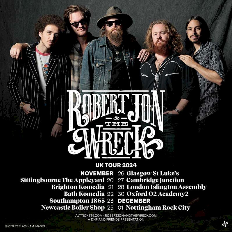 Robert Jon & The Wreck UK Tour Poster 2024