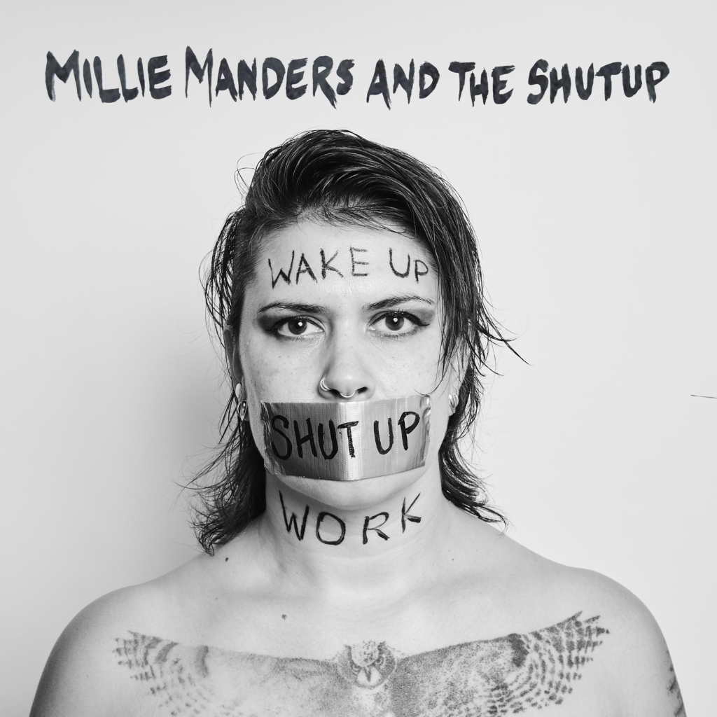 Millie Manders and The Shutup - LP Artwork