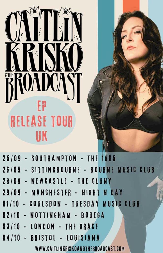 Caitlin Krisko EP release tour poster