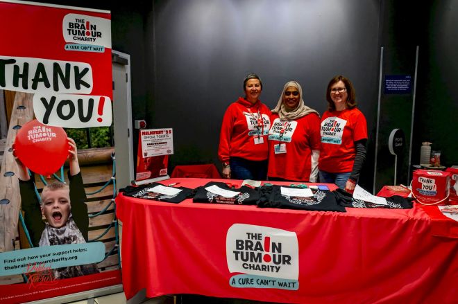 Brain Tumour Charity at MILKFEST 25 at Indigo at The O₂ London - photo credit Paul Dubbelman at dubbelxposure ©