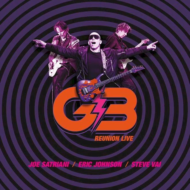 SATRIANI JOHNSON VAI — G3 REUNION LIVE cover art