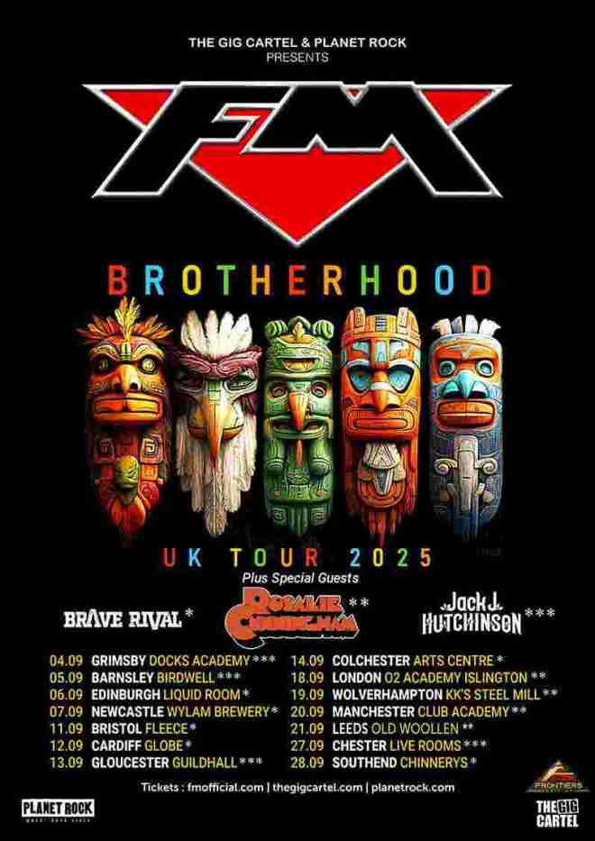 FM Brotherhood UK tour poster