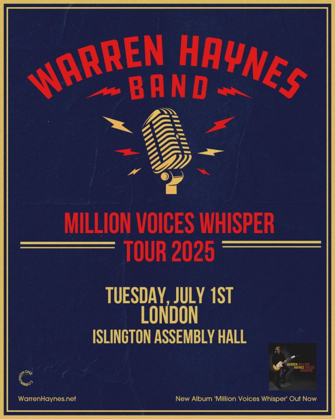WARREN HAYNES London 2025 Show