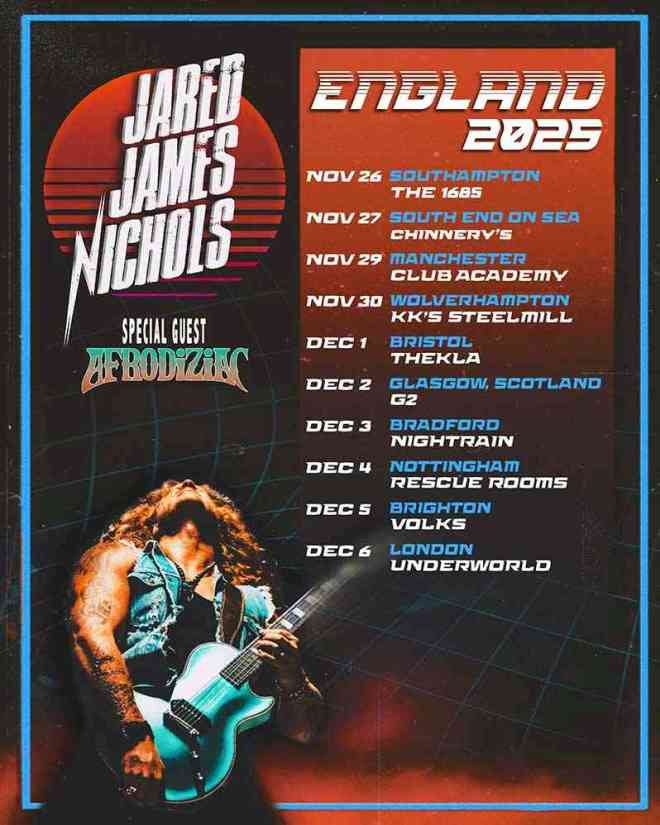 JARED JAMES NICHOLS England 25