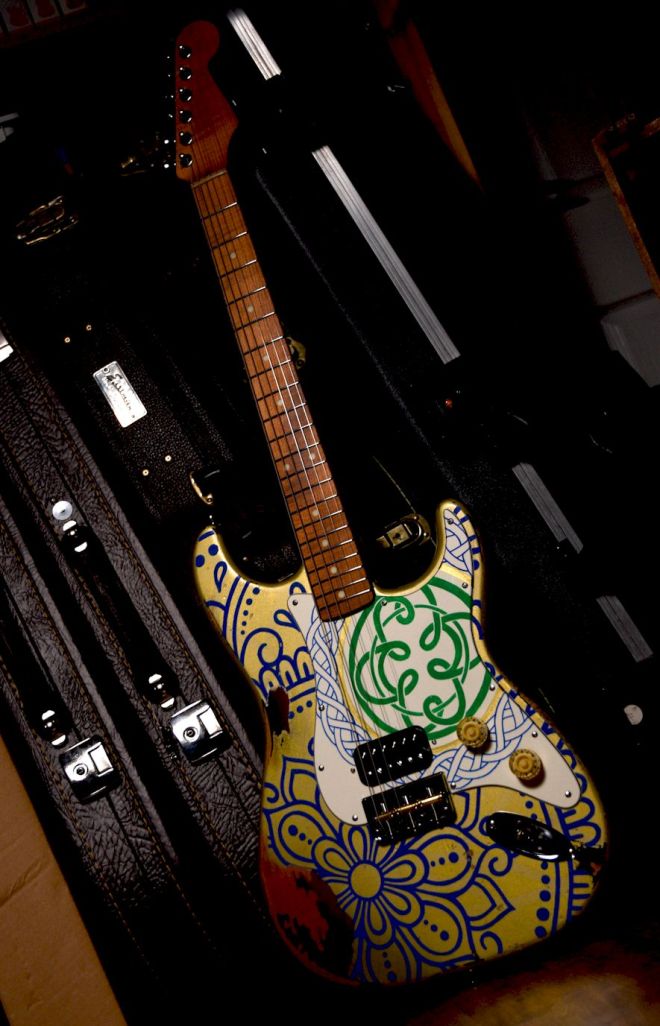 DOM MARTIN + BLUE NATION Create the Coolest Guitar Ever Made