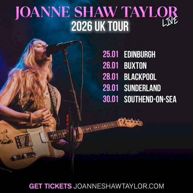 JOANNE SHAW TAYLOR January 2026 Tour