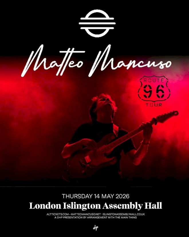 MATTEO MANCUSO London Show May 14 2026