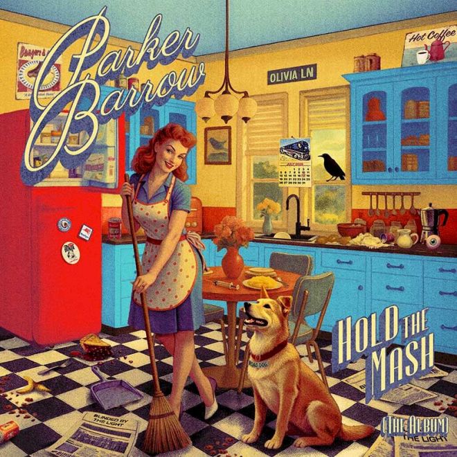PARKER BARROW Hold The Mash Album Cover Art