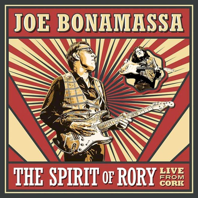JOE BONAMASSA The Spirit of Rory Live From Cork - album cover artwork