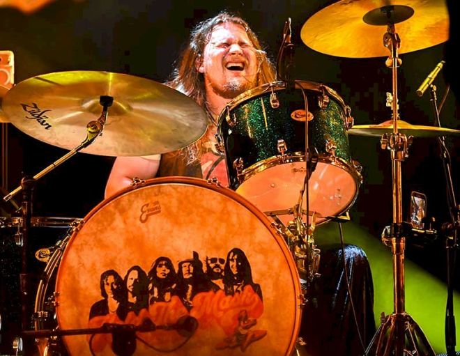 PARKER BARROW Hold the Mash drummer Dylan Turner photo Credit © Tony Pijar